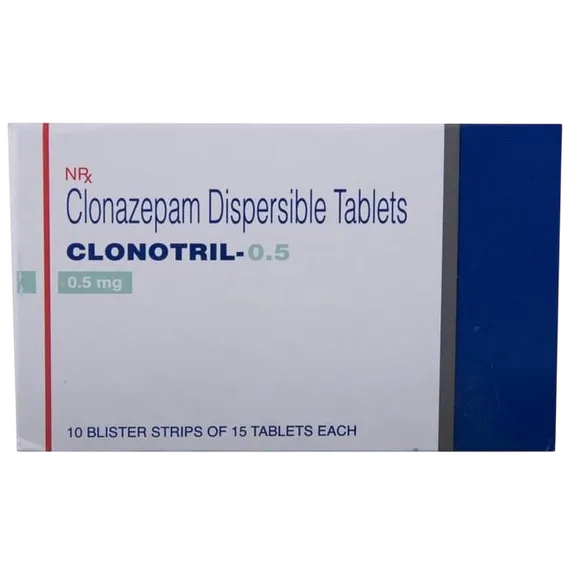 clonotril 0.5mg tablet 15's